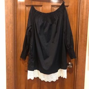 Zara off shoulder dress